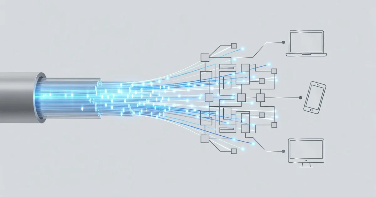 Featured image: Professional featured image for: The Technology Behind Fast and Reliable Internet Connections: Every