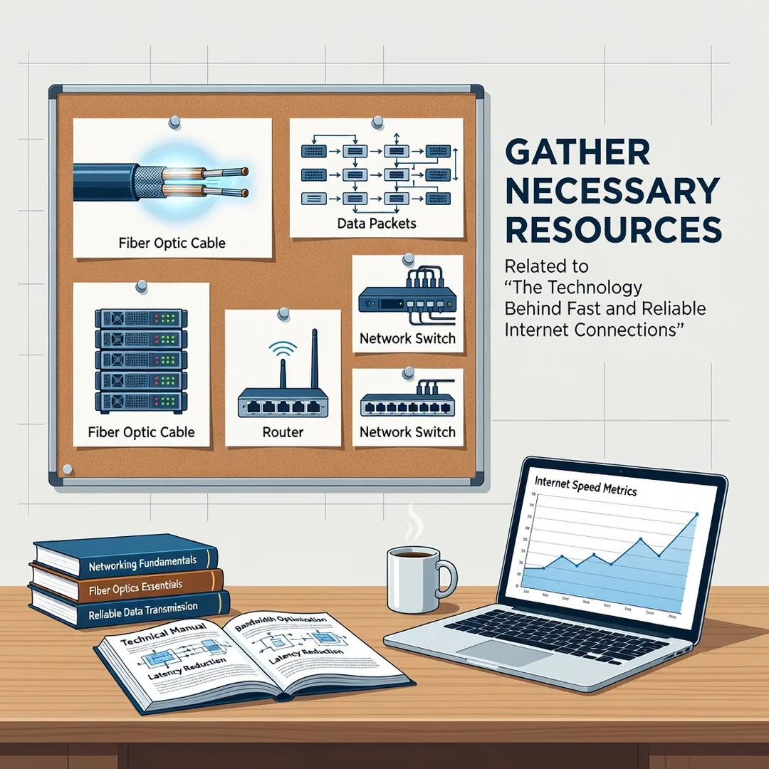 Step 4: Illustration for step: Gather necessary resources related to The Technology Behind Fast and Reliable