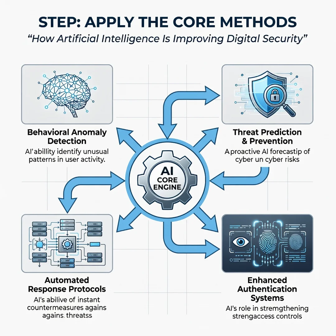 Step 5: Illustration for step: Apply the core methods related to How Artificial Intelligence Is Improving Di